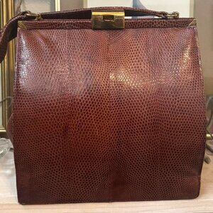 Vintage Snakeskin Purse